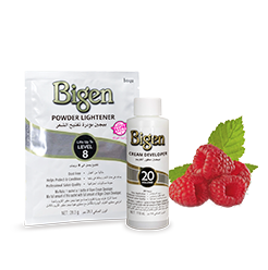 Bigen Powder Lightener and Bigen Cream Developer