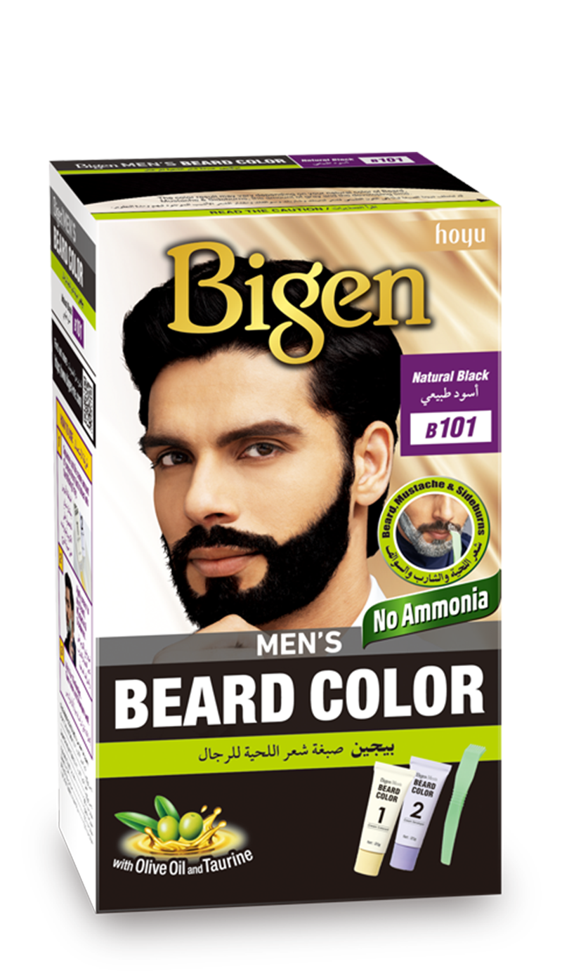 Bigen Mens Beard Color Medium Brown 105  Kunchals